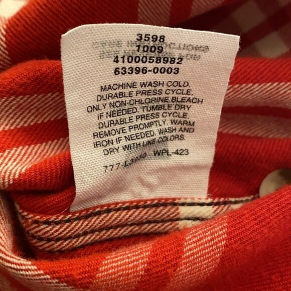 Levi's Limited Edition LSCo Rare Flannel Shirt M - Picture 15 of 15